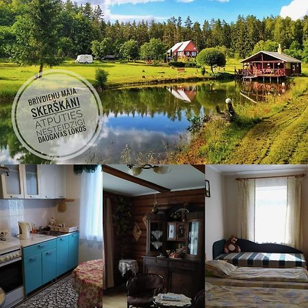 Brivdienu Maja Skerskani Kraslava Bagian luar foto